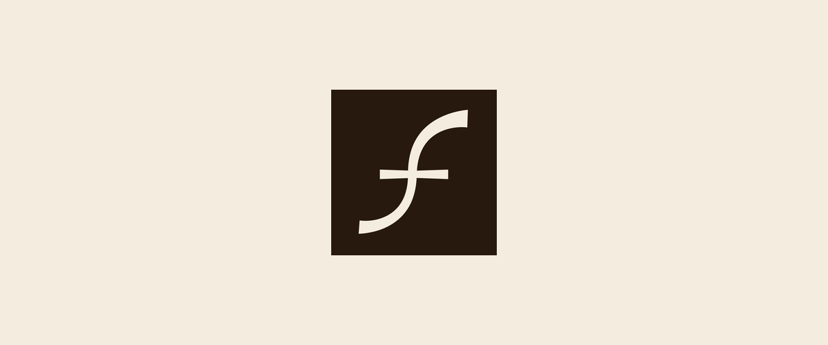Filed favicon, a cream F mark on a dark brown square